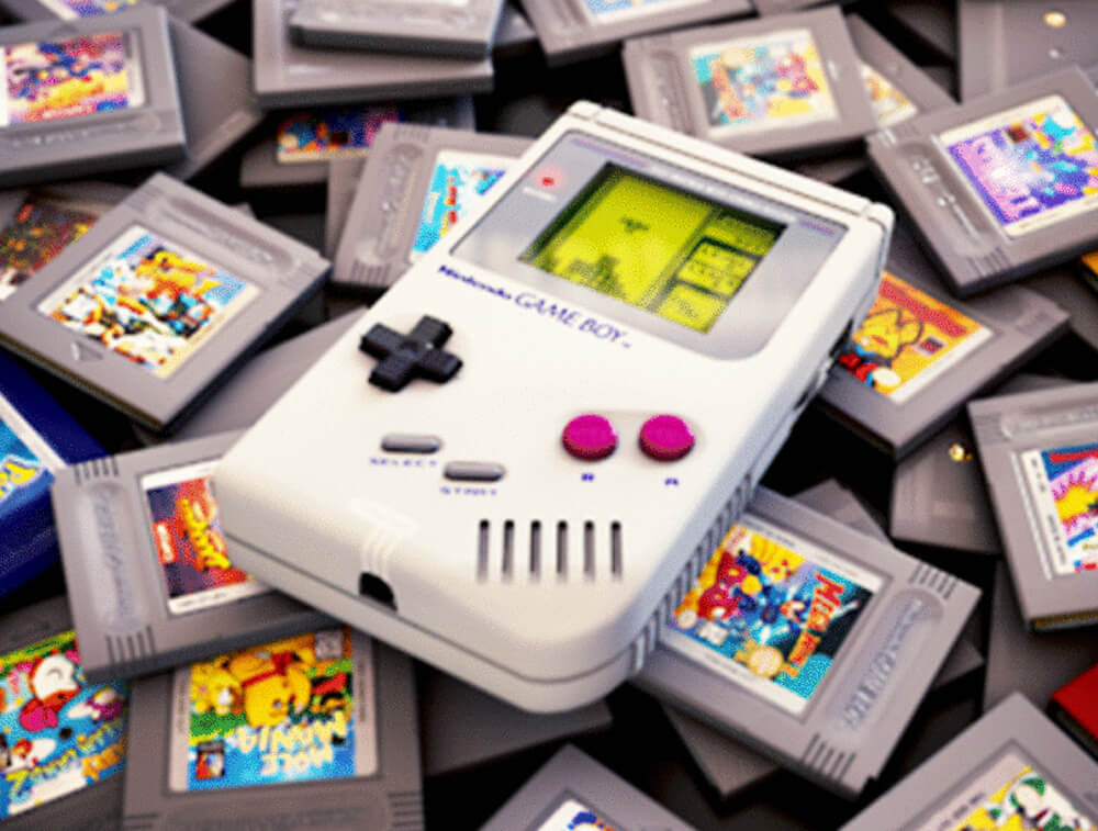 Nintendo Gameboy DMG console and games