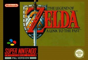 Legend of Zelda A Link To The Past Box Art